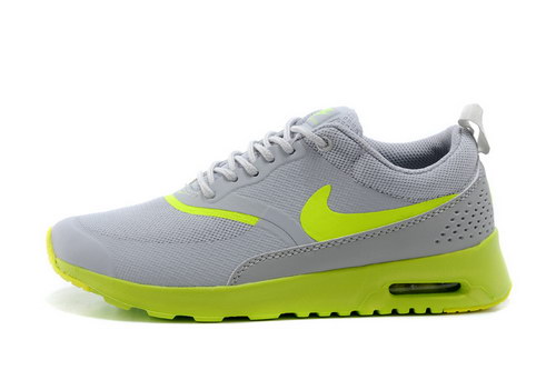 Womens Nike Air Max Thea Grey Green Outlet Online